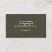 名刺を収容します 名刺 (裏面)