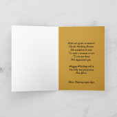 名刺を取り付けてくれてありがとう サンキューカード (内部)