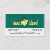 名刺を取り出す 名刺 (裏面)