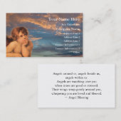 名刺を夢を見る天使 名刺 (正面/裏面)