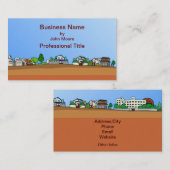 名刺を家に持ち込む 名刺 (正面/裏面)