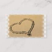 名刺を引く愛ハート 名刺 (裏面)