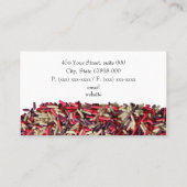 名刺を振りかけます 名刺 (裏面)