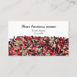 名刺を振りかけます 名刺