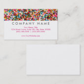 名刺を振りかける 名刺 (正面/裏面)