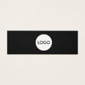 名刺を挿感謝してい入するビジネスロゴ (正面)