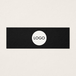 名刺を挿感謝してい入するビジネスロゴ