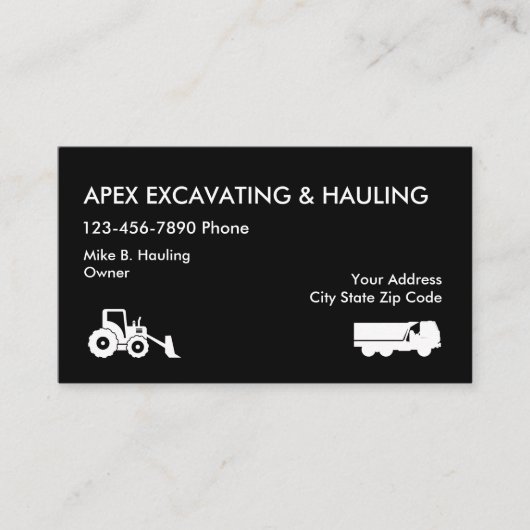 名刺を掘り、強く引きます 名刺 (正面)