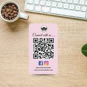 名刺を接続するためにスキャン | Instagram Facebook 名刺