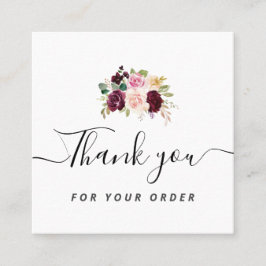 名刺を書いてくれてありがとう スクエア名刺