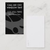 名刺を染める窓 名刺 (正面/裏面)