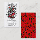 名刺を歌うために生まれて下さい 名刺 (正面/裏面)