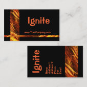 名刺を発火させて下さい 名刺 (正面/裏面)