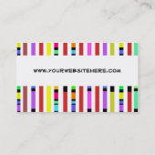 名刺を着色します 名刺 (裏面)