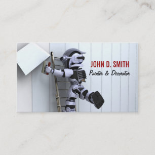名刺を絵を描き、飾ります 名刺