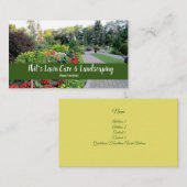 名刺を美化する英国の庭 名刺 (正面/裏面)