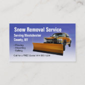 名刺を耕すカスタマイズ可能な雪 名刺 (裏面)