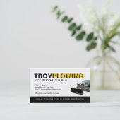 名刺を耕す雪 名刺 (スタンド正面)