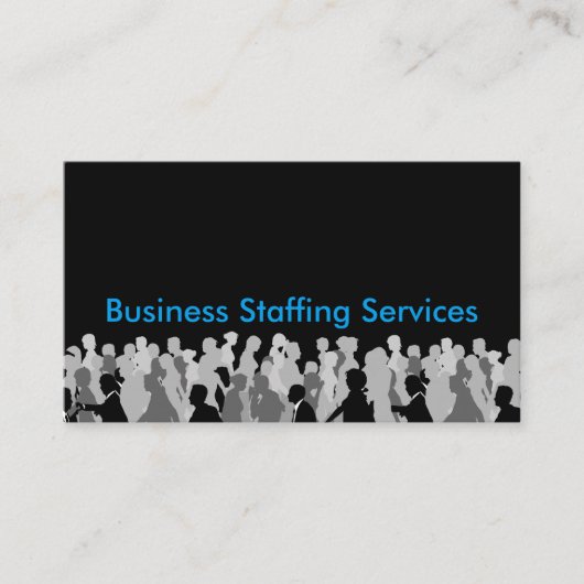 名刺を職員を置くオフィス 名刺 (正面)