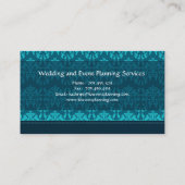 名刺を計画するイベント 名刺 (裏面)