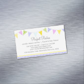 名刺を計画するバントのパーティーのイベント マグネット名刺 (インサイチュ)