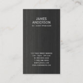 名刺を計画する音楽スピーカーDJのイベント 名刺 (裏面)