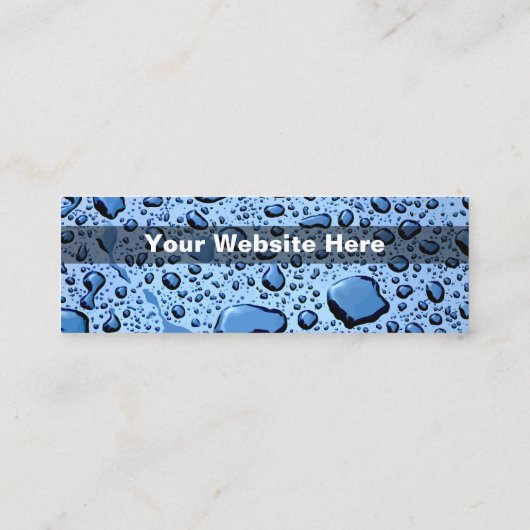 名刺を詳述する自動車 スキニー名刺 (裏面)