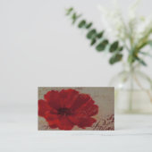 名刺を赤で表示 名刺 (スタンド正面)