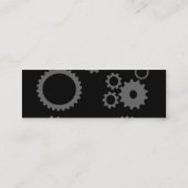 名刺を連動させます スキニー名刺 (裏面)