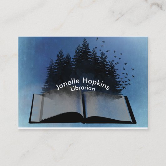 名刺を開く 名刺 (正面)