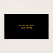 名刺を雇う本物のおもしろいIrishman (裏面)