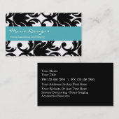 名刺を飾ること 名刺 (正面/裏面)