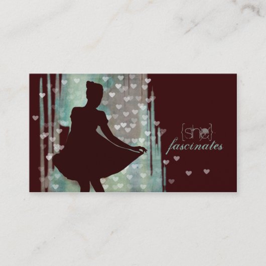 名刺を魅了する 名刺 (正面)