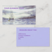 名刺を「家に」来ます 名刺 (正面/裏面)