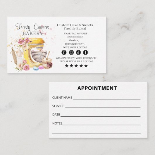 名刺アポイントメント名刺 名刺 (正面/裏面)