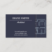 名刺アーキテクト 名刺 (裏面)