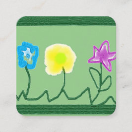 名刺アート&デザインスタイル スクエア名刺