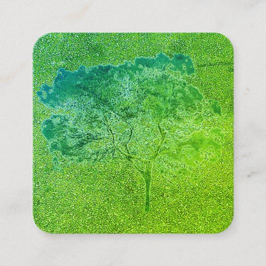 名刺アート&デザイン スクエア名刺 (正面)