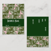 名刺アールヌーボーデコエレガント 名刺 (正面/裏面)