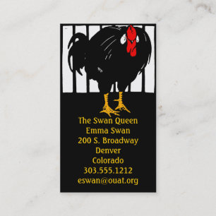 名刺ウッドカットビクトリアンのオンドスター 名刺