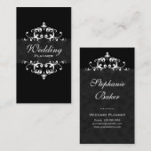 名刺エレガントウェディングイベントプランナー2 名刺 (正面/裏面)