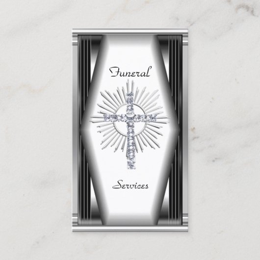 名刺エレガント葬儀サービスChrome Elit 名刺 (正面)