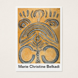 名刺オリジナルファインアート抽象芸術アーティスト