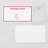 名刺カスタマイズ 名刺 (正面/裏面)