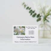 名刺カスタムなAppleはパステル活気付きます 名刺 (スタンド正面)