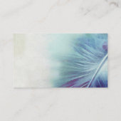 名刺カスタムテンプレートブルーフェザー 名刺 (裏面)