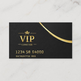 名刺カスタム黒Vip 名刺