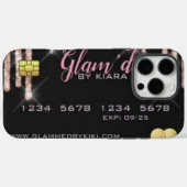 名刺ケース電話 Case-Mate iPhoneケース (裏面 (横))