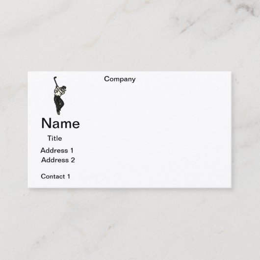 名刺ゴルフプロデザイン 名刺 (正面)