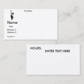 名刺ゴルフプロデザイン 名刺 (正面/裏面)